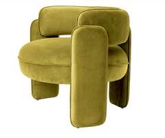 КРЕСЛО CHAPLIN, Savona vintage green velvet