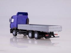 MAZ-6312 flatbed with awning blue-gray 1:43 AutoHistory
