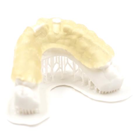 Фотополимер HARZ Labs Dental Yellow Clear Pro (автоклавируемый), прозрачный желтый (0,5 кг)