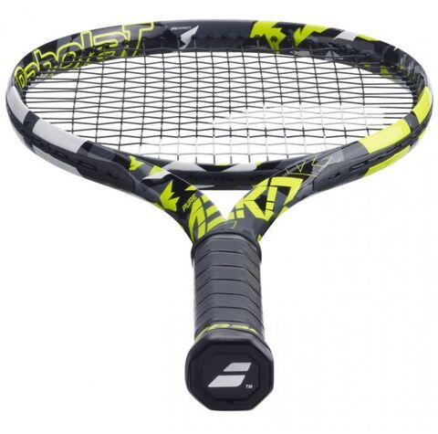 Ракетка теннисная Babolat Pure Aero 300g - grey/yellow/white