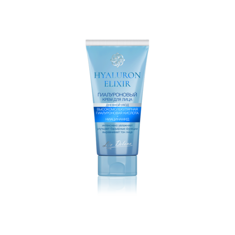 Liv-delano Hyaluron Elixir Гиалуроновый крем для лица дневной уход 50г