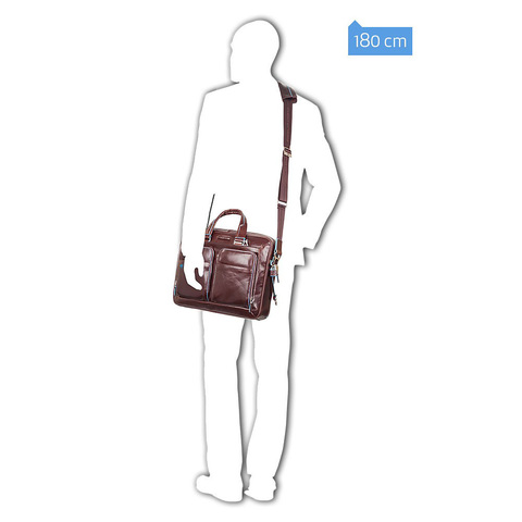 Сумка Piquadro Blue Square, красный, кожа натуральная (CA2849B2/R)