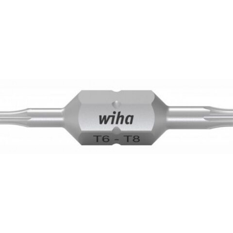 Бита двухсторонняя Doppelbit TORX T6/T8 30мм Wiha 7415Z 43866