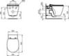 Ideal Standard Connect E047901 Чаша унитаза подвесного