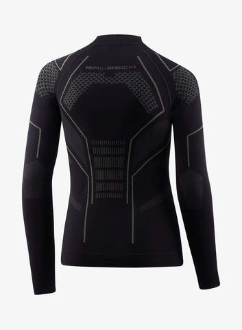 Детская термофутболка с длинным рукавом Brubeck Thermo Junior черный