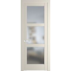 Межкомнатная дверь эмаль Profil Doors 4.6.2PD кремовая магнолия остеклённая