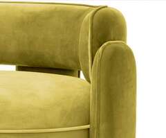 КРЕСЛО CHAPLIN, Savona vintage green velvet