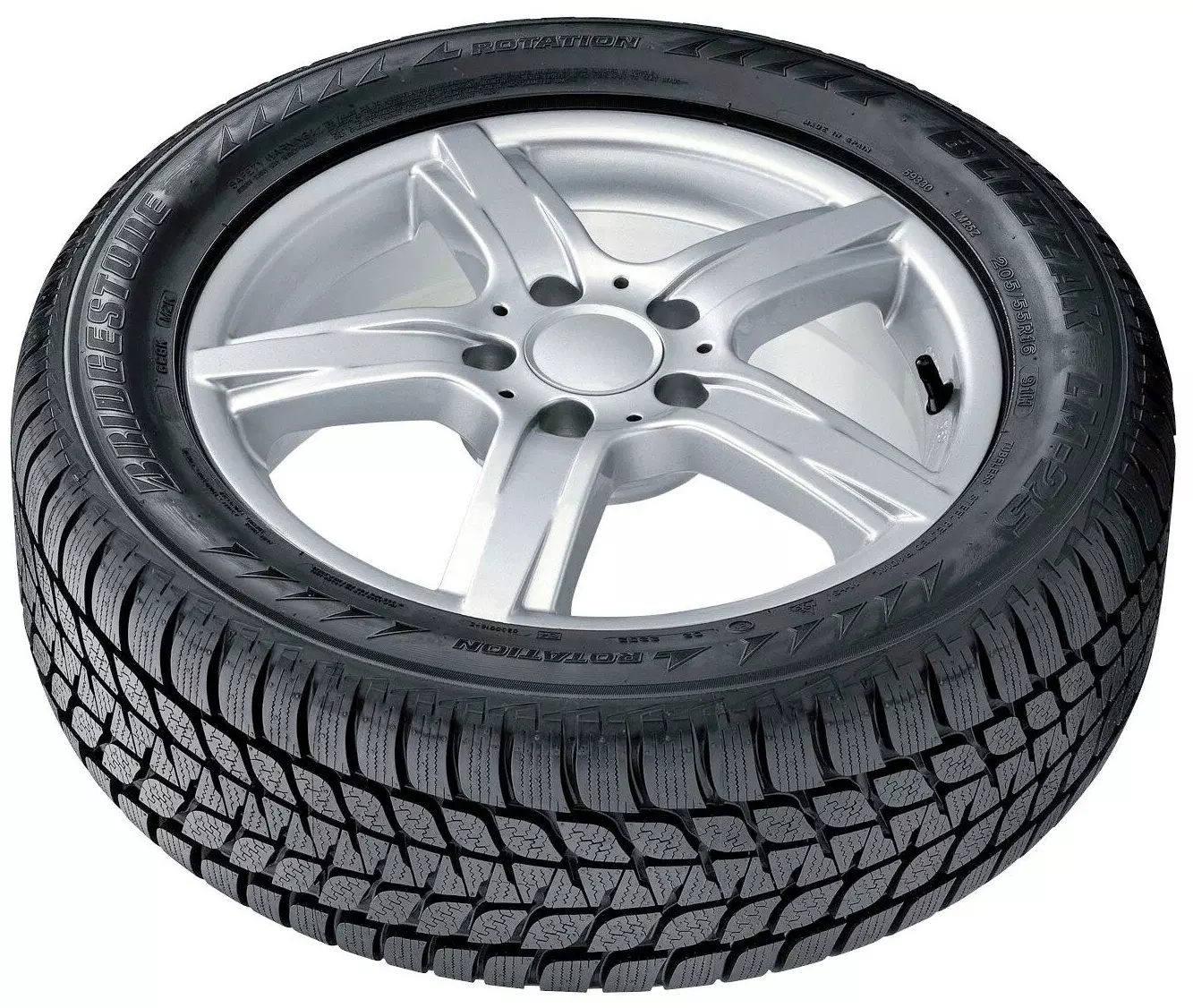 Шина Bridgestone Blizzak LM-25 99H RunFlat R17 245/50 зимняя