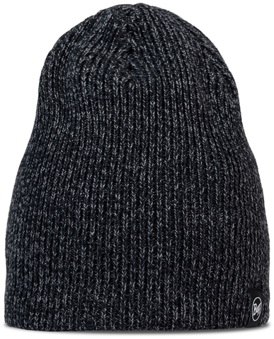 Картинка шапка вязаная Buff Knitted & Full Fleece Renvi Black - 1