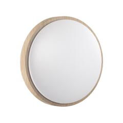 7607/CLN PALE SN 170 Светильник пластик/белый/бежевый под дерево LED 36Вт 4000К D340 IP43 LOSTA