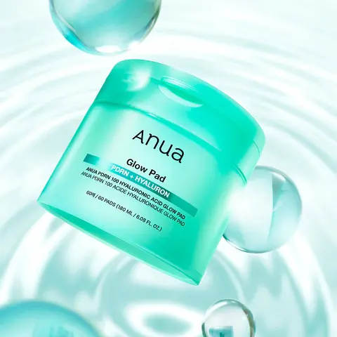 ANUA | Увлажняющие пэды для зеркального сияния кожи Hyaluronic Glow Pad | 60 шт