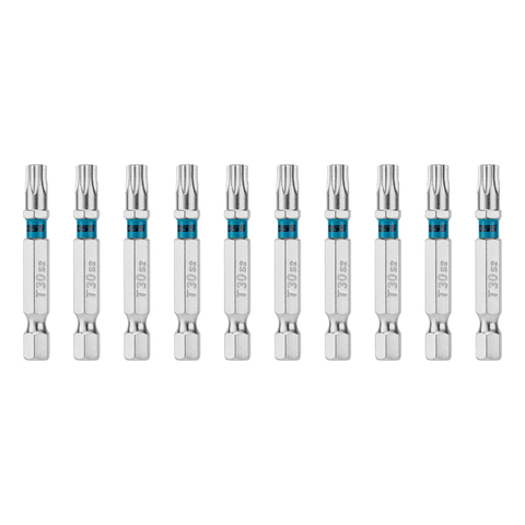 Бита Torx 30х50мм, сталь S2, шестигр., 10 шт. Gross