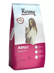 Сухой корм Karmy Adult для взрослых кошек, телятина, 10 кг