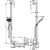 Hansgrohe Raindance Select S 26324000 Душевой гарнитур 110 см 3 режима