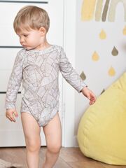 Боди Mjölk Пальмы с длинным рукавом