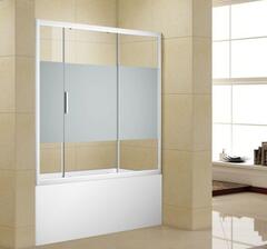 Aquanet Practic AE10-B-150H150U-CP Шторка для ванны фото