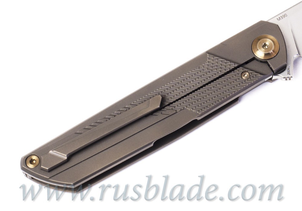Cheburkov Dragon M390 Folding Knife Limited - фотография 