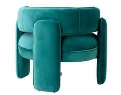 КРЕСЛО CHAPLIN, Savona turquoise velvet