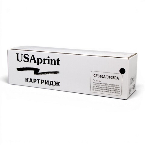 Картридж лазерный цветной USAprint 126A/130A Universal CE310A/CF350A черный (black), до 1200 стр - купить в компании MAKtorg