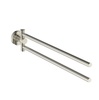 Ideal Standard Iom A9131GN Двойной полотенцедержатель, с крепежом. Поворотный на 180°, диаметр трубы 12 мм