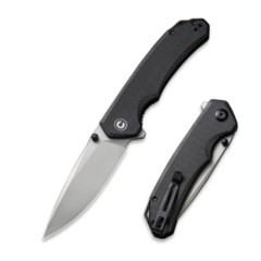 Фото Складной нож CIVIVI Brazen, сталь 14C28N, Black G10