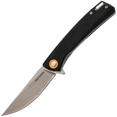 Фото Складной нож Five Knives 21, сталь D2, рукоять микарта, черный