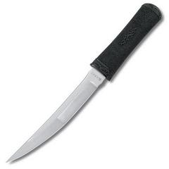 Фото Нож с фиксированным клинком CRKT Hissatsu 2907, сталь 440A, рукоять пластик/резина