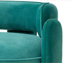 КРЕСЛО CHAPLIN, Savona turquoise velvet