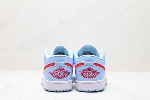 Air Jordan 1 Low 'Blue Whisper Dune Red' 