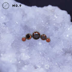 5K Dark Garnet CZ