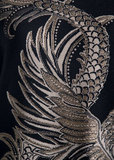 Платье из шерсти и вискозы ROBERTO CAVALLI