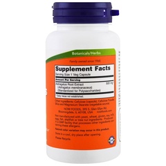 Now Foods, Экстракт астрагала, 500 мг, 90 растительных капсул