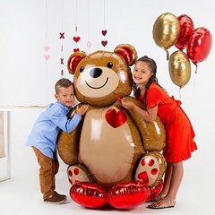 Шар фигура воздушная на подставке 
