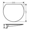 Hansgrohe WallStoris 27915700 Полка для ванной комнаты (белый матовый)