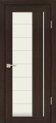 Дверь PS-41 / Цвет Венге Мелинга / белый сатинат / Двери PROFILO PORTE
