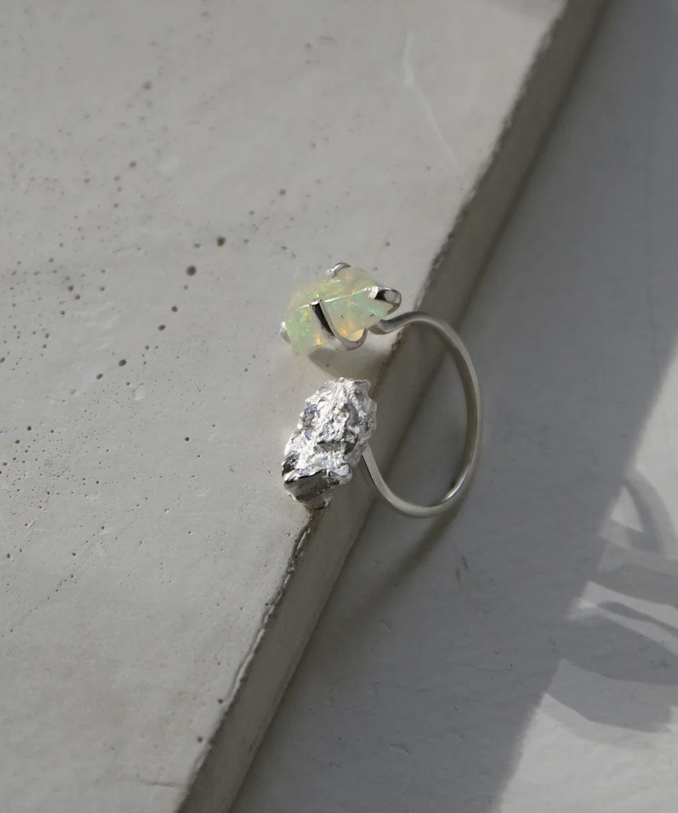 Кольцо The Wild Flower Opal silver