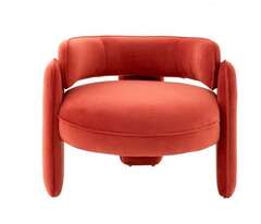 КРЕСЛО CHAPLIN, Savona orange velvet