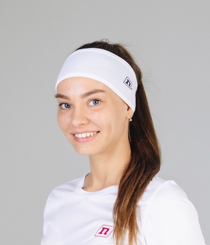 Повязка на голову спортивная Noname White Line Xtreme Headband 25 white