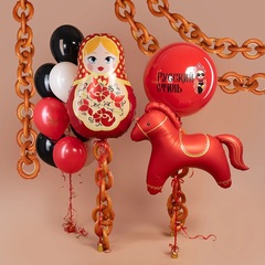 Шар К Мини-фигура, Бублики-Баранки, 11''/28 см, 5 шт.