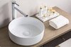 BelBagno BB1357 Раковина керамическая накладная, 36x36, цвет: белый