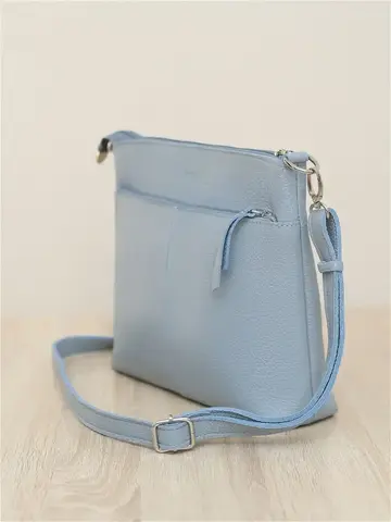 Сумка кожаная кросс-боди через плечо