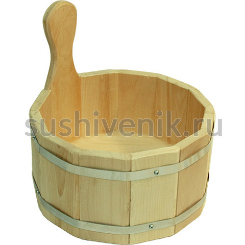 Ушат из кедра, 10 л - 3