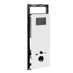 WasserKRAFT Salm 27TLT.010.ME.WH.MB02 Инсталляция для унитаза с клавишей фото