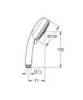 GROHE Tempesta 27574002 Душ ручной