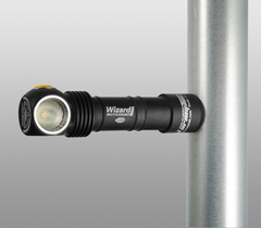 Мультифонарь светодиодный Armytek Wizard Pro v3 Magnet USB+18650, 2150 лм, теплый свет, аккумулятор