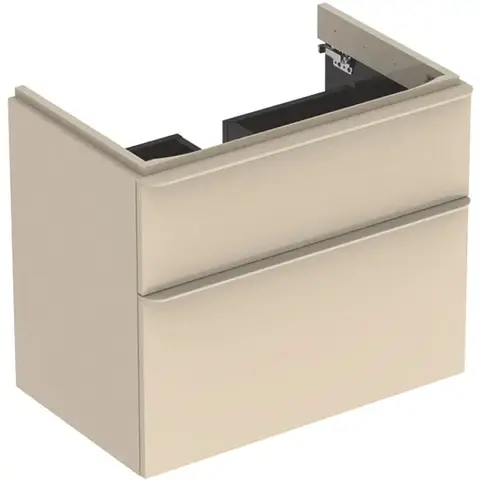 Geberit Smyle Square 500.353.JL.1 Тумба под раковину 73.4x61.7x47см, Песчаный глянец / Высокоглянцевое покрытие