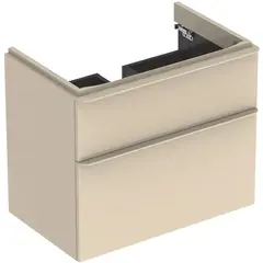 Geberit Smyle Square 500.353.JL.1 Тумба под раковину 73.4x61.7x47см, Песчаный глянец / Высокоглянцевое покрытие фото