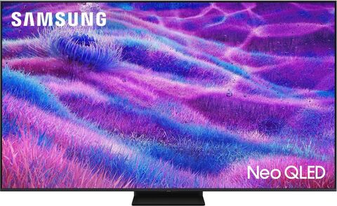 Телевизор Samsung 85" Neo QLED 4K Smart TV серия 8 QE85QN80FAUXRU черный титан, Ростест, Официальная гарантия в России