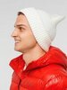 Вязаная шапка Moax Concept белая - 6