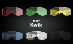 Очки защитные зеленые START KWIK
